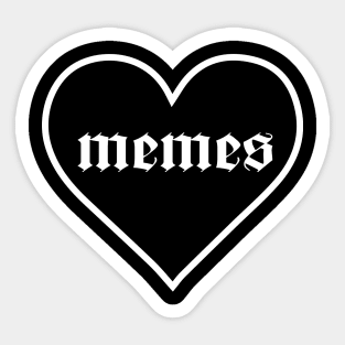 Love memes Sticker